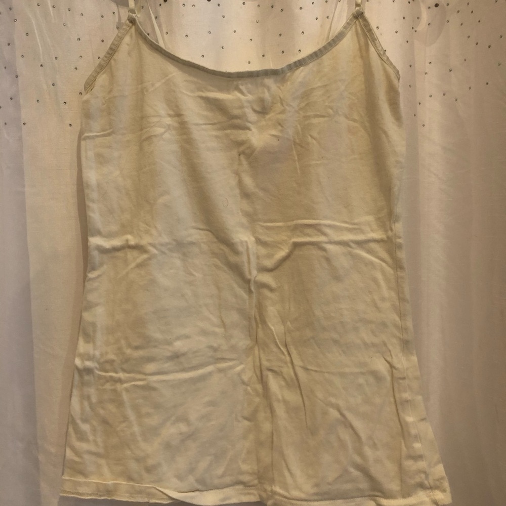 Women’s Large White Tank top